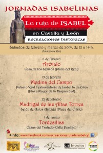 Cartel Jornadas Isabelinas 2014