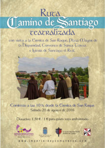 cartel ruta camino santiago