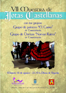 cartel muestra jotas